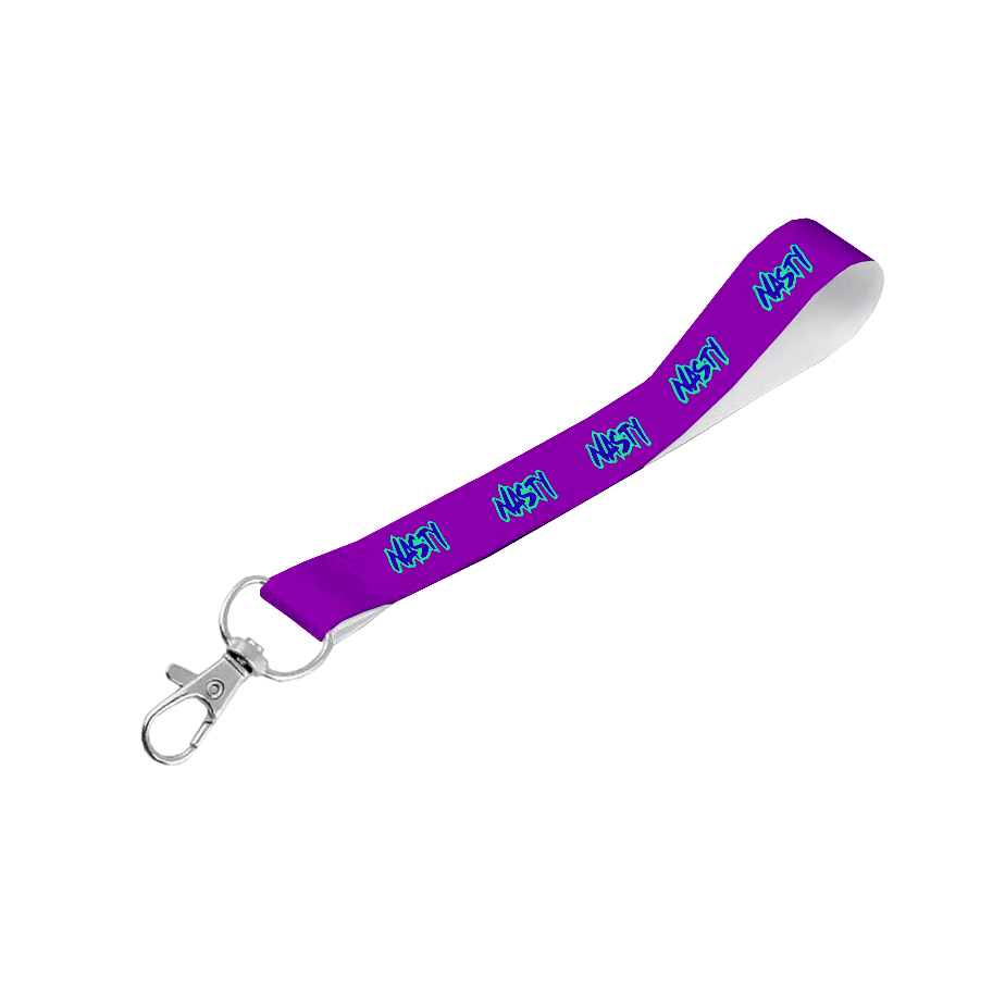Satin Wrist Phone Strap S/Sided Print with Snap Hook 20 x 340mm